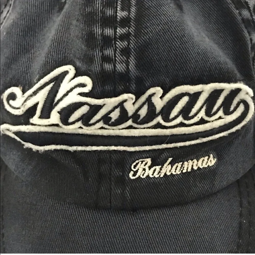 Kid's Nassau Bahamas Blue Denim Baseball Hat